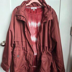 Ava & Viv Lightweight Jacket/Knox Rose Tie Dye Sweatshirt
